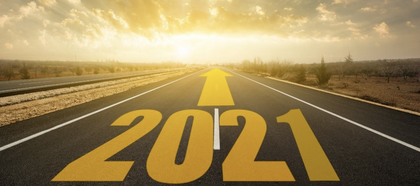 road that has "2021" on it